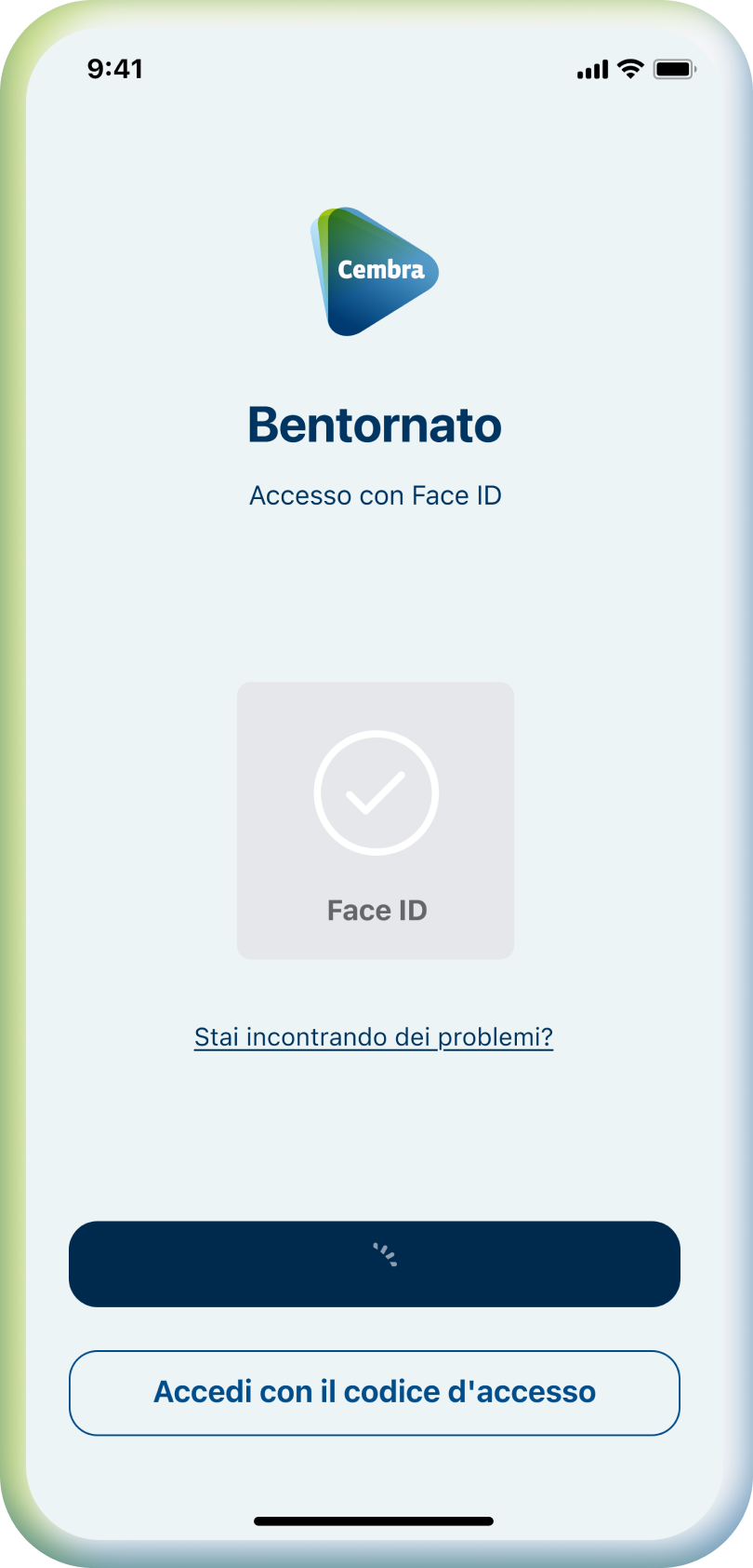 Login biometrico